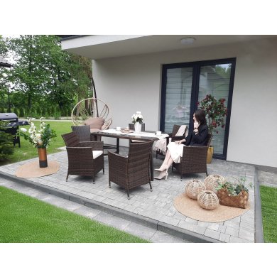 Комплект садовой мебели Garden Line SAD1692 Коричневый SAD1692 фото - 2
