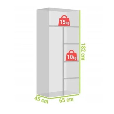 Садова шафа Keter/Kis ARMADIO DETROIT PORTASCOPE Чорний 249800 фото - 5