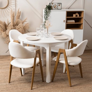 Обідній стілець Mebel Elit WILLY Білий ME.WILLY/B/E/K фото - 6