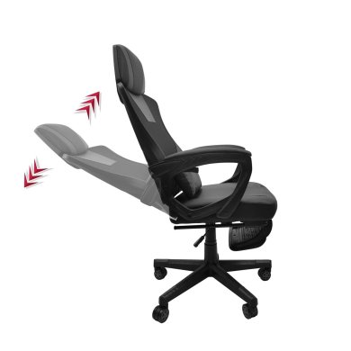 Геймерське крісло Kontrast KG100 Чорний - 5 Геймерське крісло Kontrast KG100 Чорний 5.90.20112 фото - 5