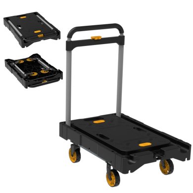 Складная платформенная тележка Garden Line 110 кг Черный REA5126