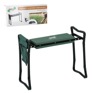 Табурет для огорода Garden Line KNEELER 3в1 Зеленый GWI3632 фото - 11