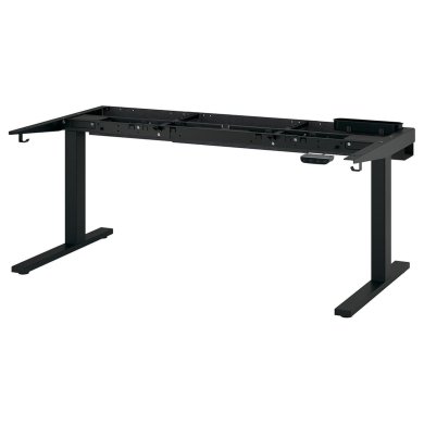 IKEA Каркас стола регулируемый с електроприводом MITTZON 120/140/160х80 см Черный 20527911