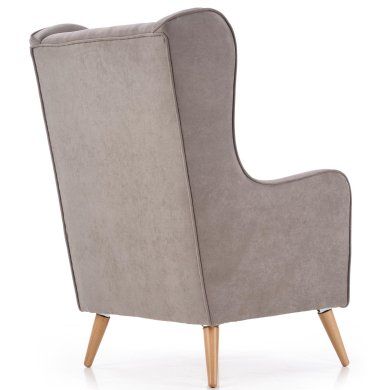 Кресло мягкое Halmar Chester Светло-серый - 2 Кресло мягкое Halmar Chester Светло-серый V-PL-CHESTER-FOT-J.POPIEL фото - 2