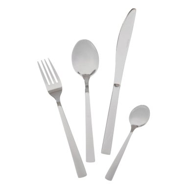 Набор столовых приборов Homla FABRO 24 шт Серебристый - 3 Набор столовых приборов Homla FABRO 24 шт Серебристый 228054 фото - 3