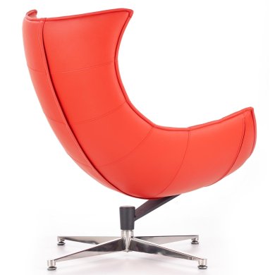 Крісло м'яке поворотне Halmar Luxor Червоний V-CH-LUXOR-FOT-CZERWONY фото - 2