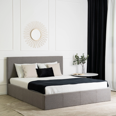 Кровать Mebel Elit MELIA 160x200 см Серый ME.MELIA/160/P/T/LOZZPOJ