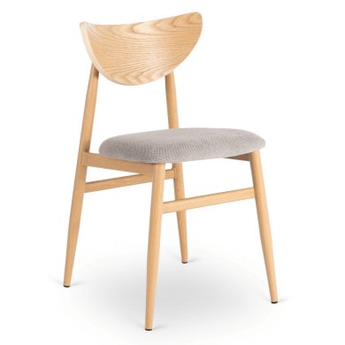 Обідній стілець Mebel Elit BRAGA Сірий ME.BRAGA/P/D/T/K