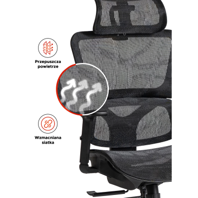 Офисное кресло Mebel Elit ROYAL Черный - 10 Офисное кресло Mebel Elit ROYAL Черный ME.ROYAL/CZ/T/FO фото - 10