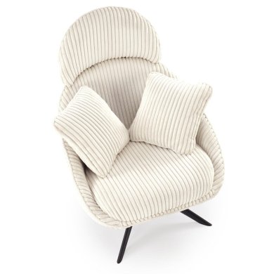 Кресло мягкое поворотное Halmar MERRY 2 Кремовый V-CH-MERRY_2-FOT-KREMOWY фото - 8