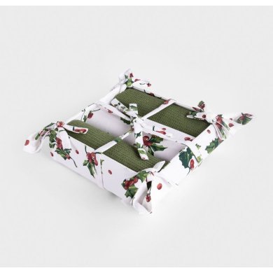 Набор кухонных полотенец Homla HOLLY 45x65 см 3 шт Разноцветный - 8 Набор кухонных полотенец Homla HOLLY 45x65 см 3 шт Разноцветный 236276 фото - 8