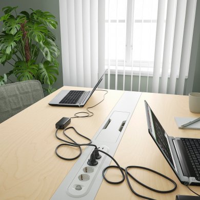 IKEA Письменный стол MITTZON Береза (ИКЕА МИЦОН) 09533386 фото - 2