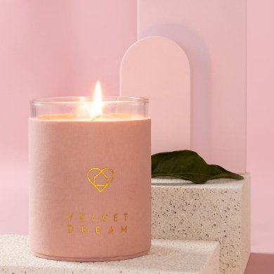 Ароматическая свеча Homla ETERNAL Velvet Dream | Розовый 161604 фото - 6