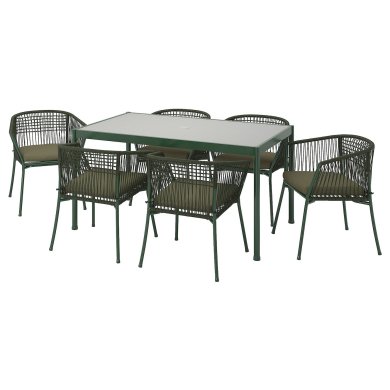 IKEA Комплект садовой мебели SEGERON Зеленый (ИКЕА СЕГЕРОН) 69494848