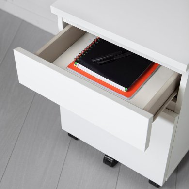 Тумба на колесах MALM - 9 IKEA Тумба на колесах MALM (ИКЕА МАЛЬМ) 90340651 фото - 9