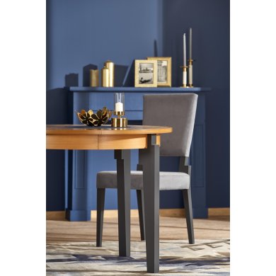 Раскладной обеденный стол Halmar SORBUS Черный V-PL-SORBUS-ST-DĄB_MIODOWY/GRAFITOWY фото - 5