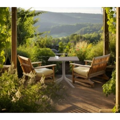 Садовий стіл Favora TERRA Бежевий FTR12026BE фото - 9