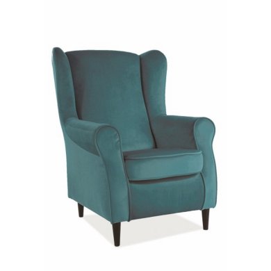 Кресло мягкое Signal Baron Velvet Бирюзовый BARONV85-P