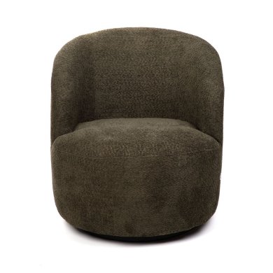Кресло мягкое поворотное Homla SVINGEN Оливковый 221251 фото - 2