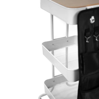 Візок з органайзером Homla HYLLA Білий - 4 Візок з органайзером Homla HYLLA Білий 215454 фото - 4
