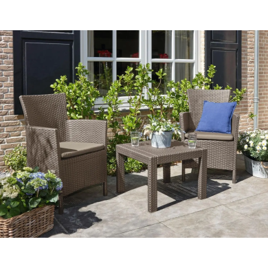 Комплект садових меблів Keter SALVADOR Капучино 219451 фото - 5