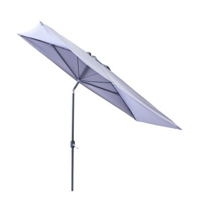 Садовый зонт LerMen ARKEA 262x135 см Серый 83811990 фото - 4