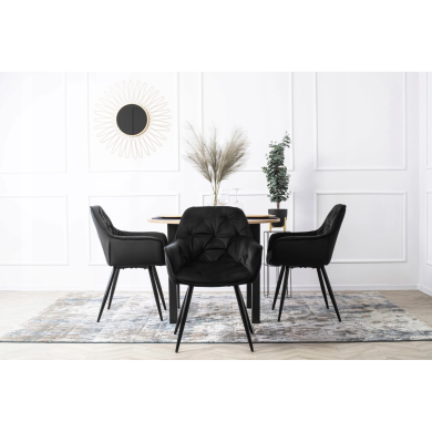 Обідній стілець Mebel Elit POLA Чорний ME.POLA/CZ/V/K фото - 7
