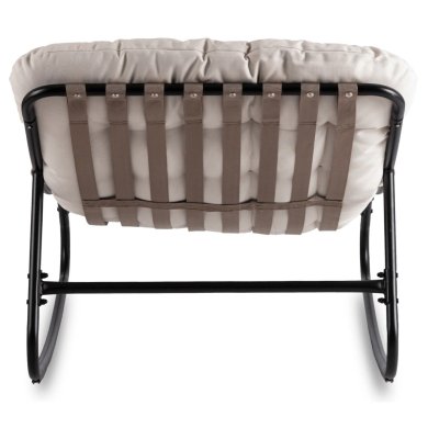 Кресло-качалка мягкое Mebel Elit AURORA Бежевый ME.AURORA/BZ/T/FW фото - 5