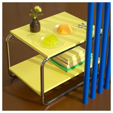 IKEA Журнальний стіл BAGGBODA Жовтий (ИКЕА БАГГБОДА) 20555089 фото - 2