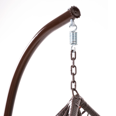 Підвісне крісло-кокон Corciano DALIA Коричневий 5901721057180 фото - 3