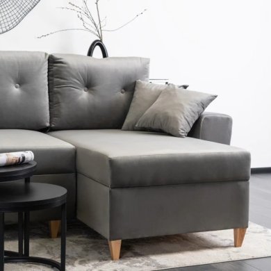 Раскладной диван Mebel Elit MATEO Серый MGK.MATEO-ser фото - 16
