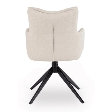 Обеденный стул поворотный Mebel Elit JULY Кремовый ME.JULY/KR/T/K фото - 4