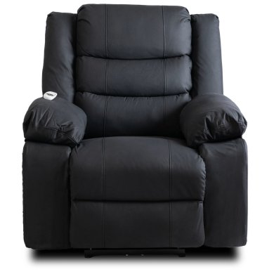 Кресло мягкое раскладное массажное с реклайнером Mebel Elit JASPER 2 Черный ME.JASPER/CZ/E/FW фото - 2