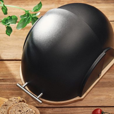 Хлебница Homla DARVIN | Черный / Дерево - 9 Хлебница Homla DARVIN | Черный / Дерево 200089 фото - 9