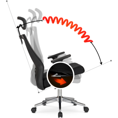 Офисное кресло Mebel Elit PATRIC Черный ME.PATRIC/CZ/T/FO фото - 17