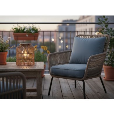 Декоративный светильник на солнечной батарее Garden Line LAP5993 Коричневый LAP5993 фото - 3