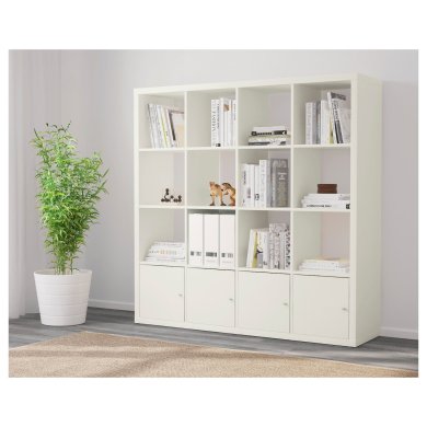 IKEA Стелаж KALLAX Білий (ИКЕА КАЛЛАКС) 39017486 фото - 11