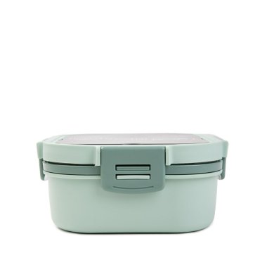 Ланч-бокс з столовими приборами Homla DELLA 1,2 л Зелений 218079 фото - 2