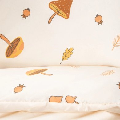 Комплект постільної білизни Homla SHROOM 160х200 см Принт 241561 фото - 3