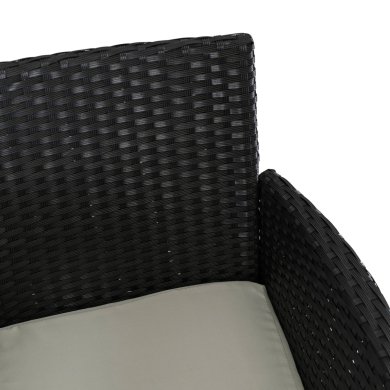 Комплект садових меблів Mebel Elit POMONA Чорний ME.POMONA/CZ/RT/OGR/ZES фото - 8