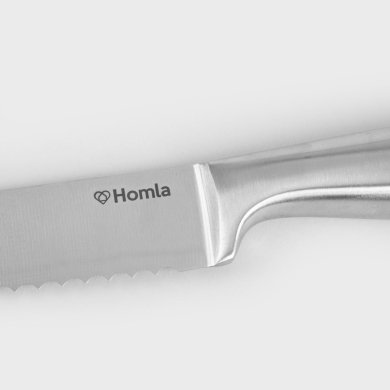 Нож для хлеба Homla ONTARIO 32 см Серебристый 241090 фото - 2