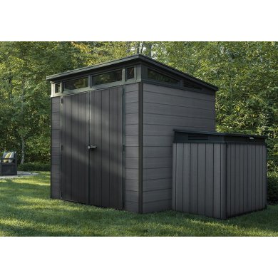 Садовий будиночок Keter CORTINA 214х218х226 см Сірий 255044 фото - 3