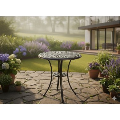 Алюминиевый садовый стол Garden Line DANBURY Коричневый ATO4041 фото - 2