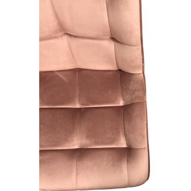 Обідній стілець Signal Chic Velvet Рожевий CHICVCRA52 фото - 5