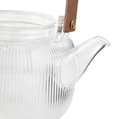 Чайник заварник Homla ELSIE 880 мл Прозрачный - 4 Чайник заварник Homla ELSIE 880 мл Прозрачный 227103 фото - 4