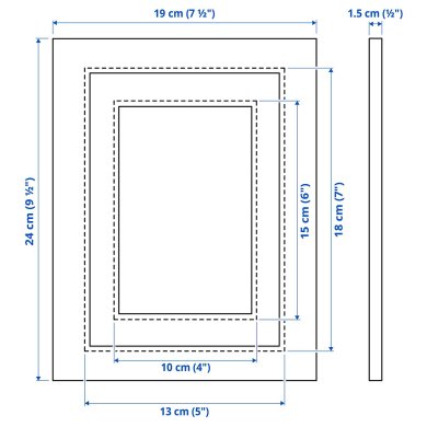 IKEA Рамка VIRSERUM (ИКЕА ВИРСЕРУМ) 60378513 фото - 12