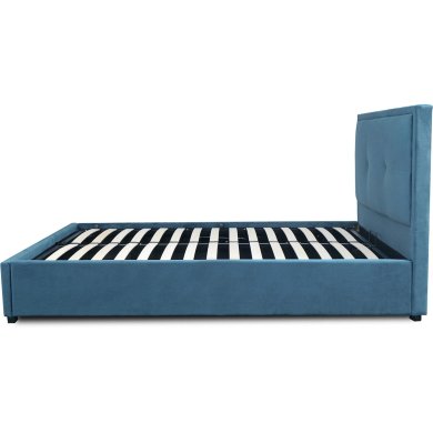 Ліжко Mebel Elit ANDRE 140x200 см Темно-синій ME.ANDRE/140/GR/V/LOZZPOJ фото - 5