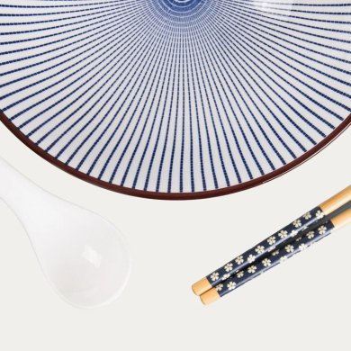 Набір посуду для рамена Homla SALADO 4 шт Принт 234631 фото - 5