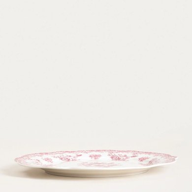 Обідня тарілка Homla LOURRY 27 см Червоний 242169 фото - 2