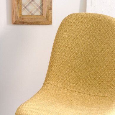 Обідній стілець Homla SLANK Гірчичний 216127 фото - 7